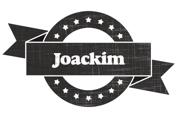 Joackim grunge logo