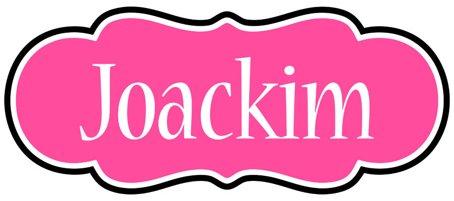 Joackim invitation logo