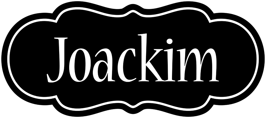 Joackim welcome logo