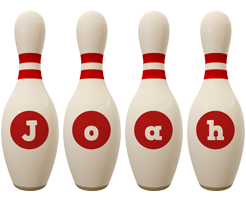 Joah bowling-pin logo