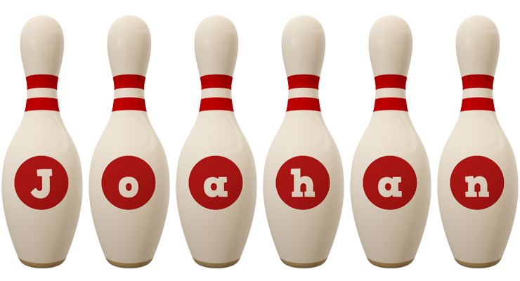 Joahan bowling-pin logo