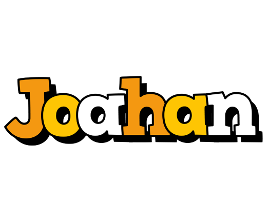 Joahan cartoon logo