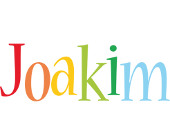 Joakim birthday logo