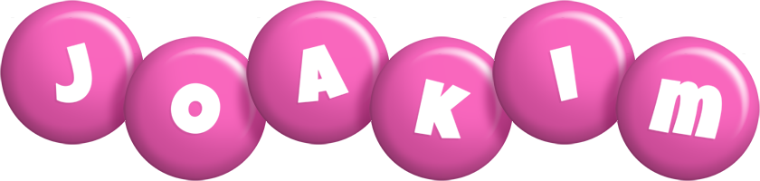 Joakim candy-pink logo