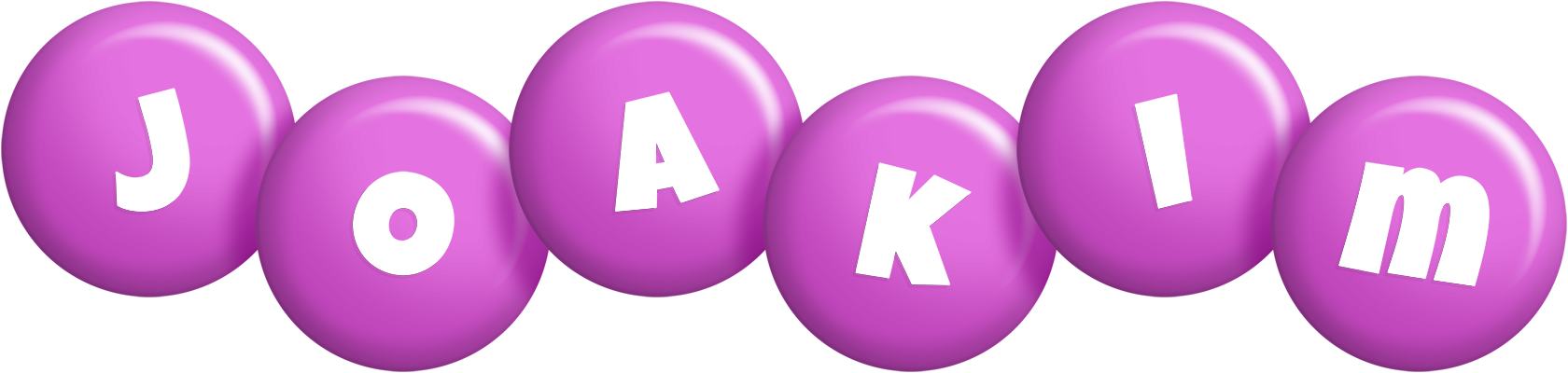 Joakim candy-purple logo