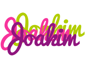 Joakim flowers logo