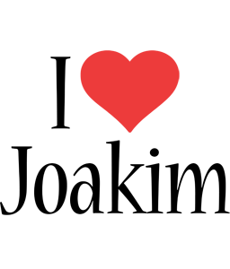 Joakim i-love logo