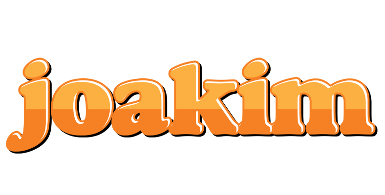 Joakim orange logo