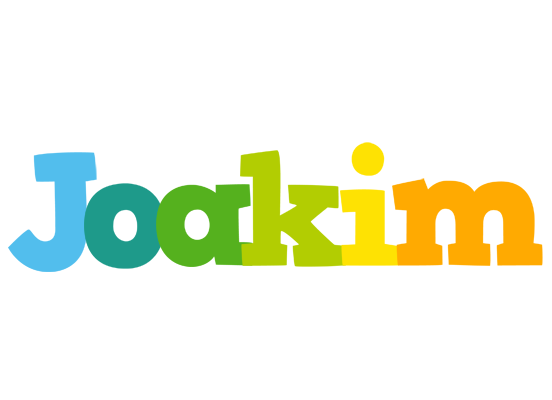 Joakim rainbows logo