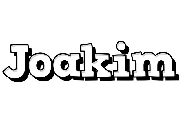 Joakim snowing logo
