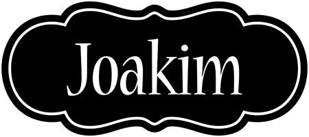 Joakim welcome logo