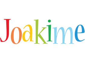 Joakime birthday logo