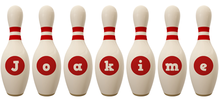 Joakime bowling-pin logo