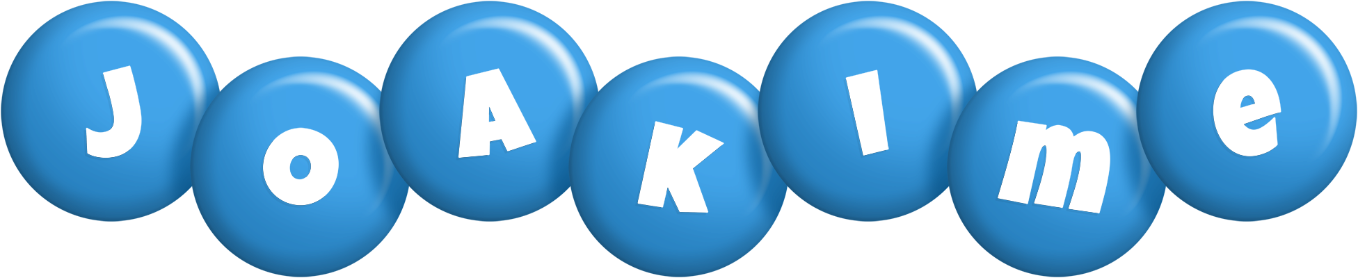 Joakime candy-blue logo