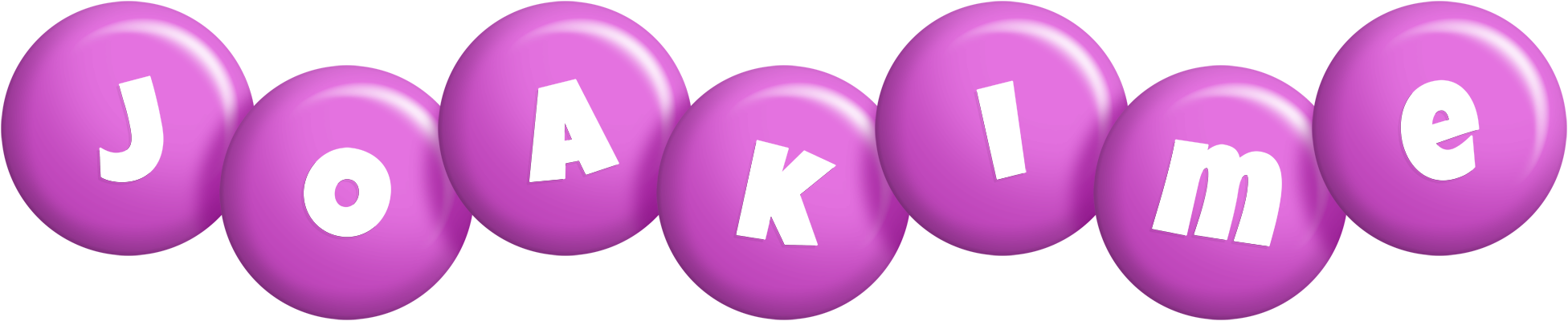 Joakime candy-purple logo