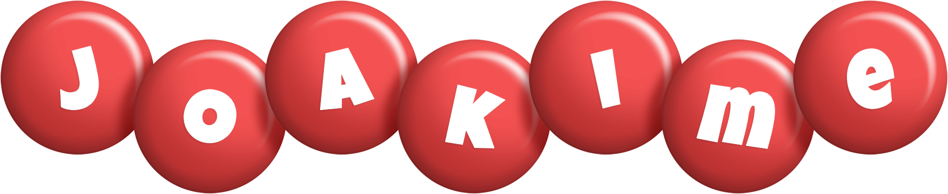 Joakime candy-red logo
