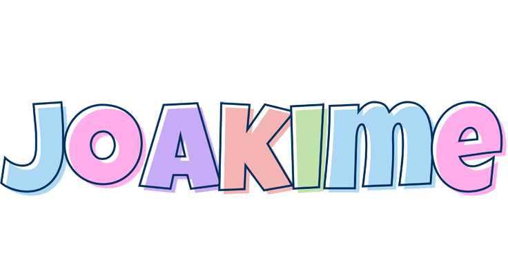 Joakime pastel logo