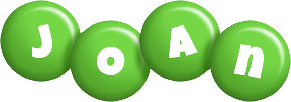 Joan candy-green logo