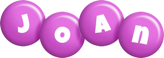 Joan candy-purple logo