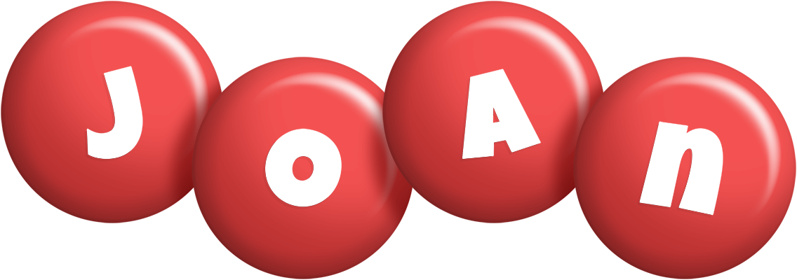 Joan candy-red logo