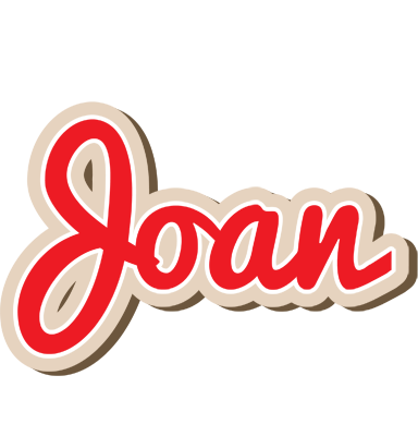 Joan chocolate logo