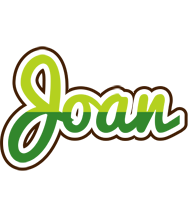 Joan golfing logo