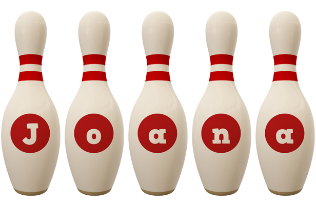 Joana bowling-pin logo