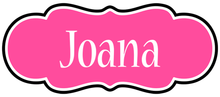 Joana invitation logo