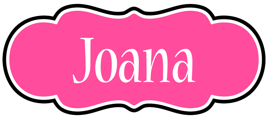 Joana invitation logo