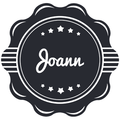 Joann badge logo