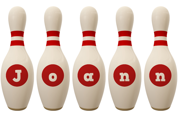 Joann bowling-pin logo