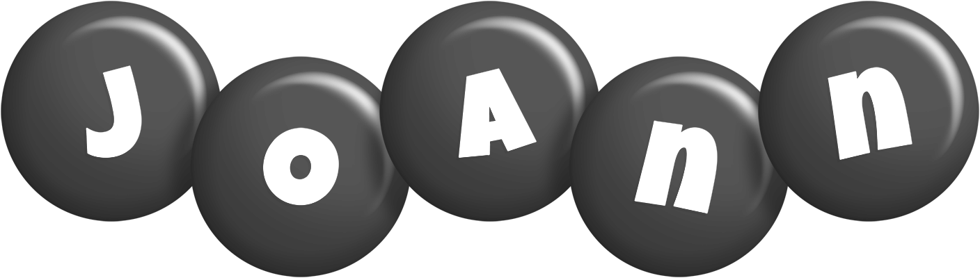 Joann candy-black logo