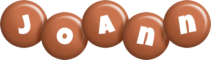 Joann candy-brown logo