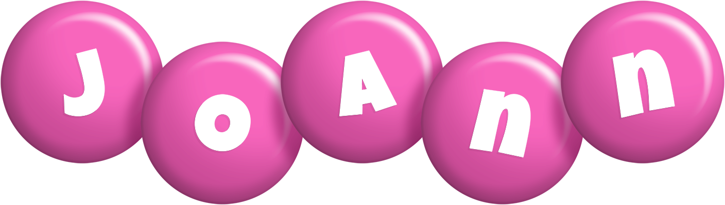 Joann candy-pink logo