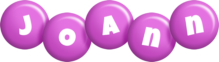 Joann candy-purple logo