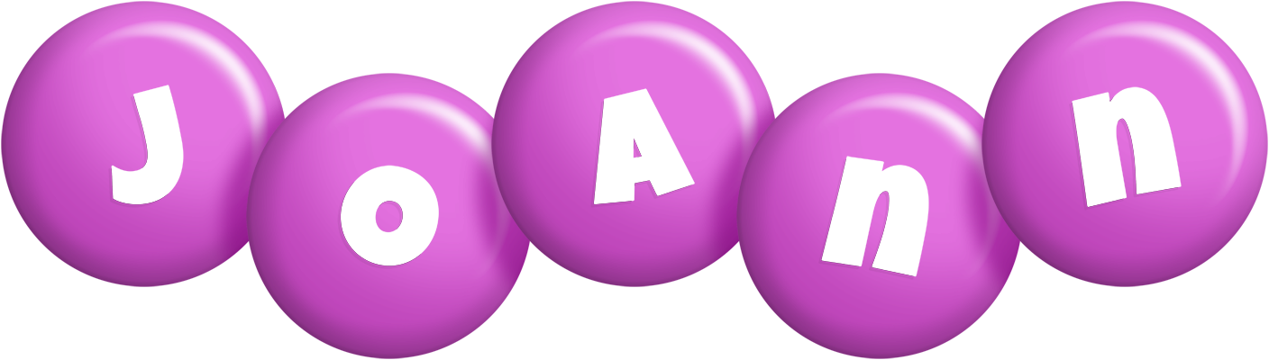 Joann candy-purple logo