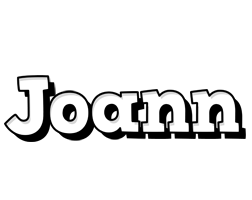 Joann snowing logo