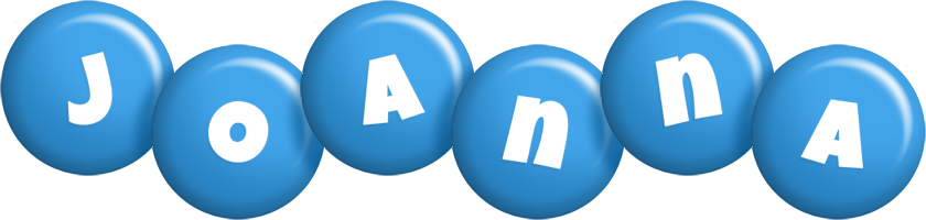 Joanna candy-blue logo
