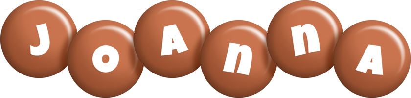 Joanna candy-brown logo