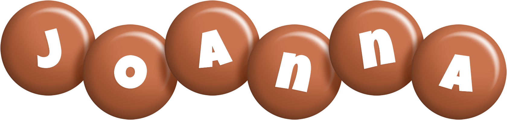 Joanna candy-brown logo