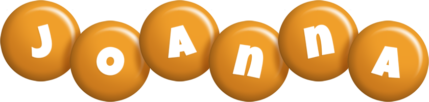 Joanna candy-orange logo