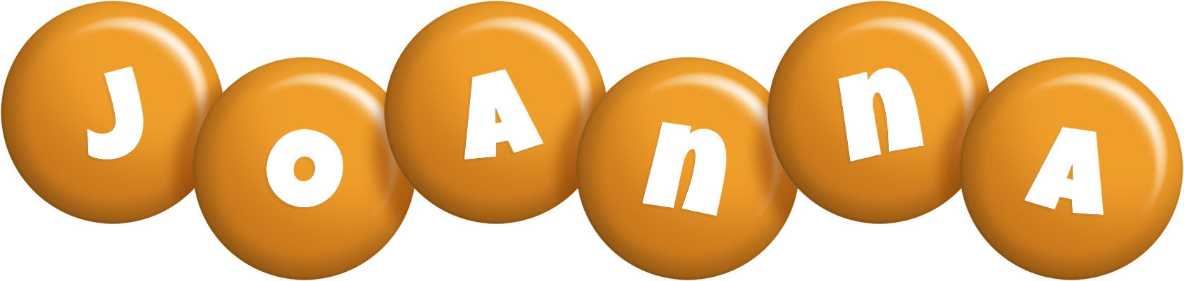 Joanna candy-orange logo