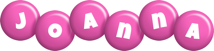 Joanna candy-pink logo