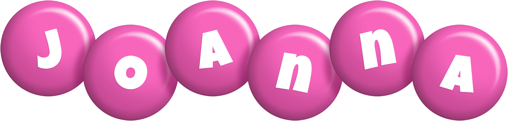 Joanna candy-pink logo
