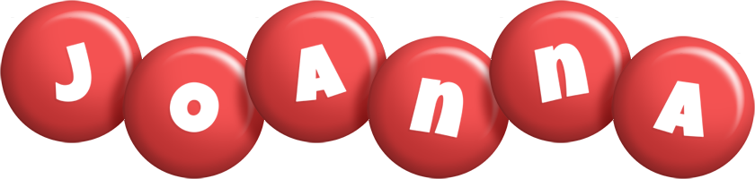 Joanna candy-red logo