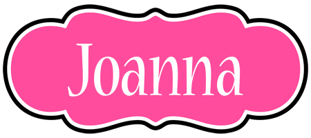 Joanna invitation logo