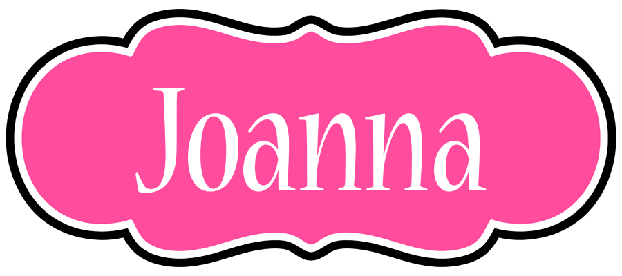 Joanna invitation logo