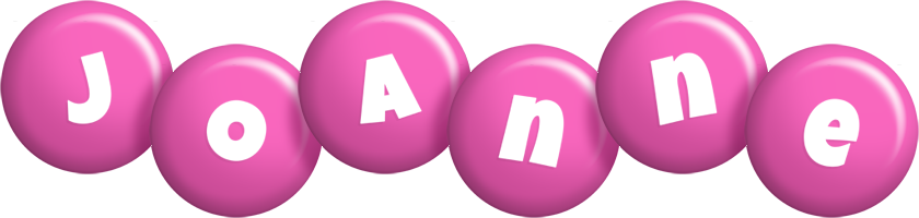 Joanne candy-pink logo