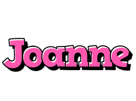 Joanne girlish logo