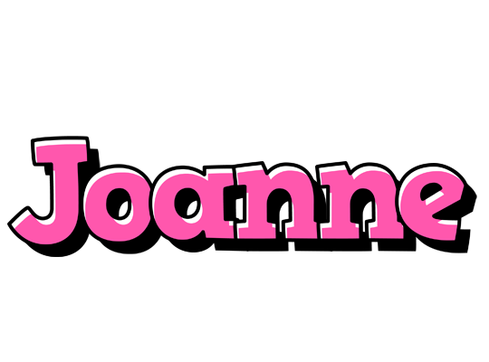 Joanne girlish logo